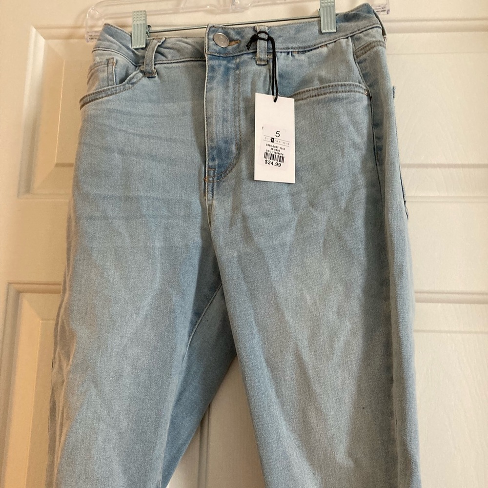 refuge High Rise Women's Jeans Light Blue Wash